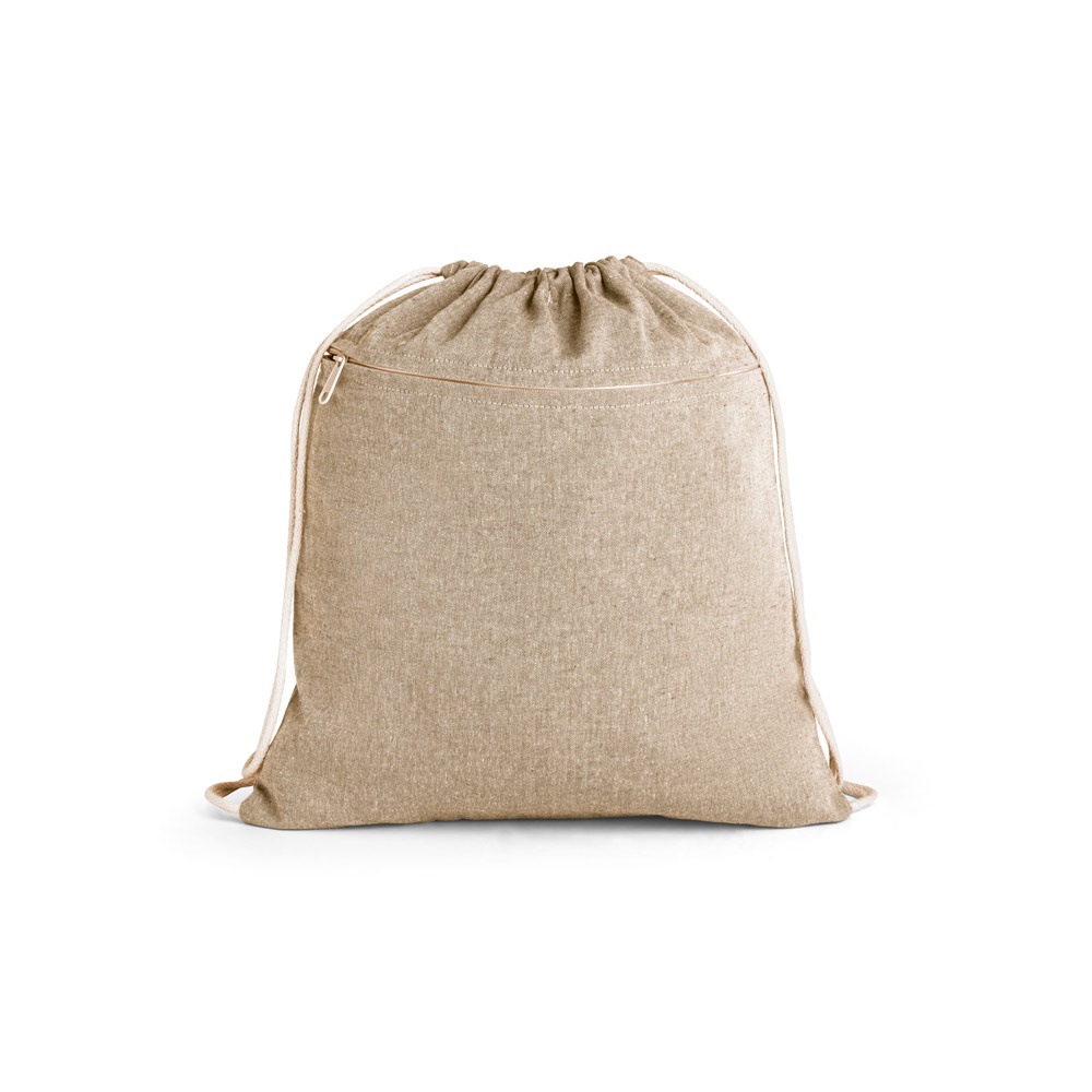 CHANCERY. Tasje van gerecycleerd katoen (70%), polyester (30% rPET) (140 g/m²) - naturel