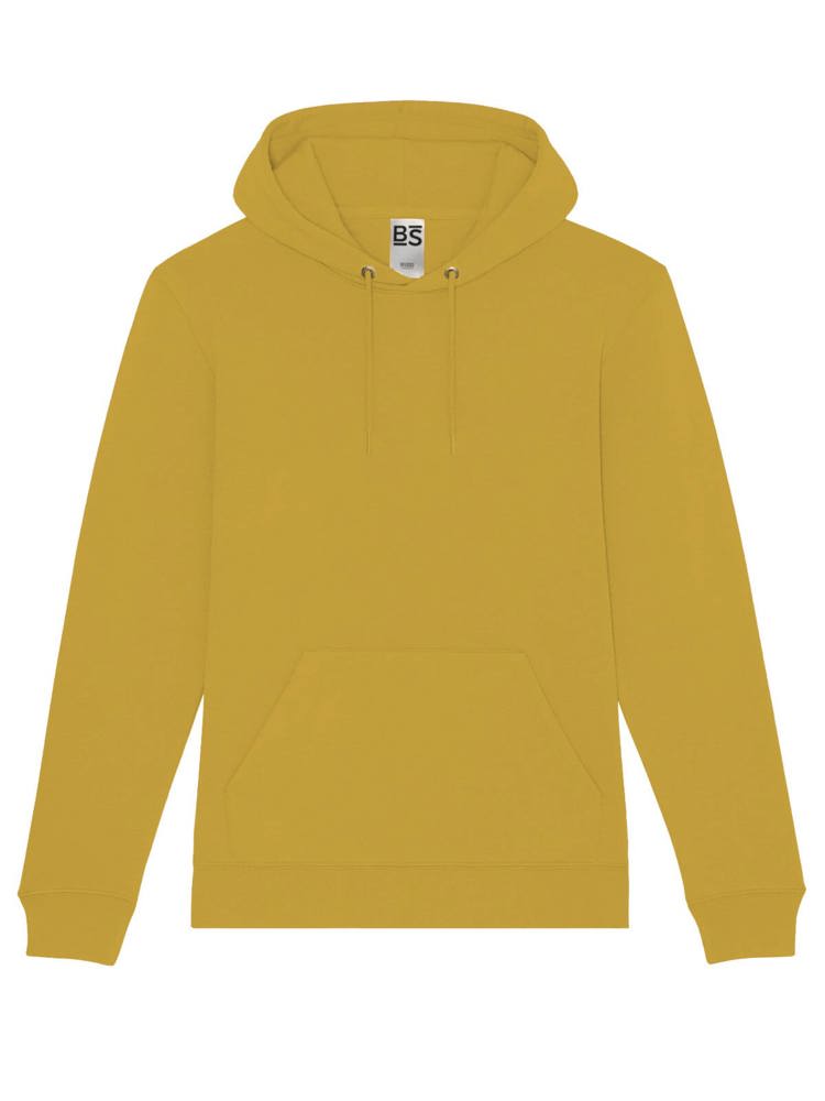 BS Pepper hoodie, 280 gr/m² - Mosterdgeel (PMS 1245C)