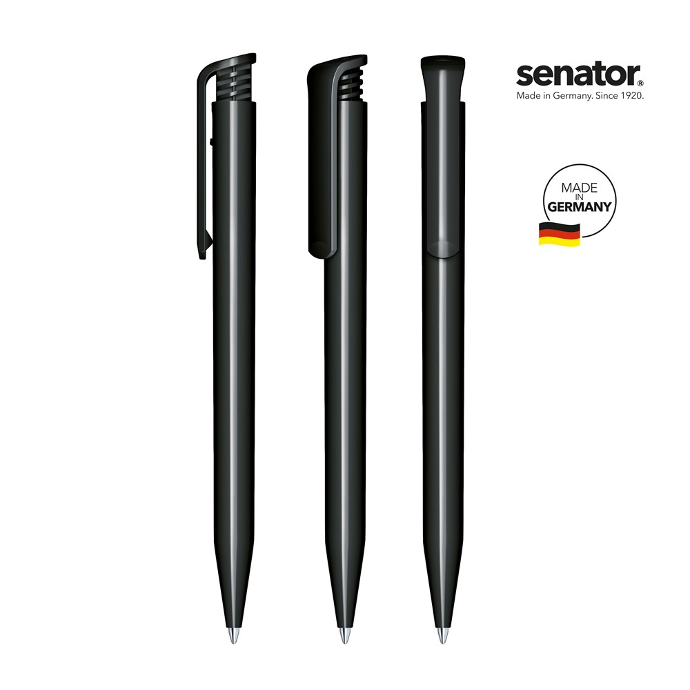 senator® Super Hit Polished balpen - Zwart
