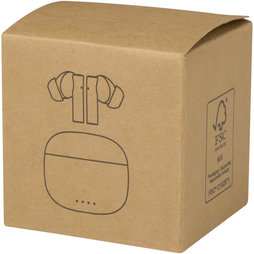 Alterf gerecycleerde plastic True Wireless Bluetooth®-oordopjes met siliconen oordopjes