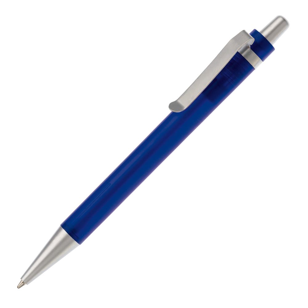 Balpen Antarctica metalen clip - Ecru / Donkerblauw