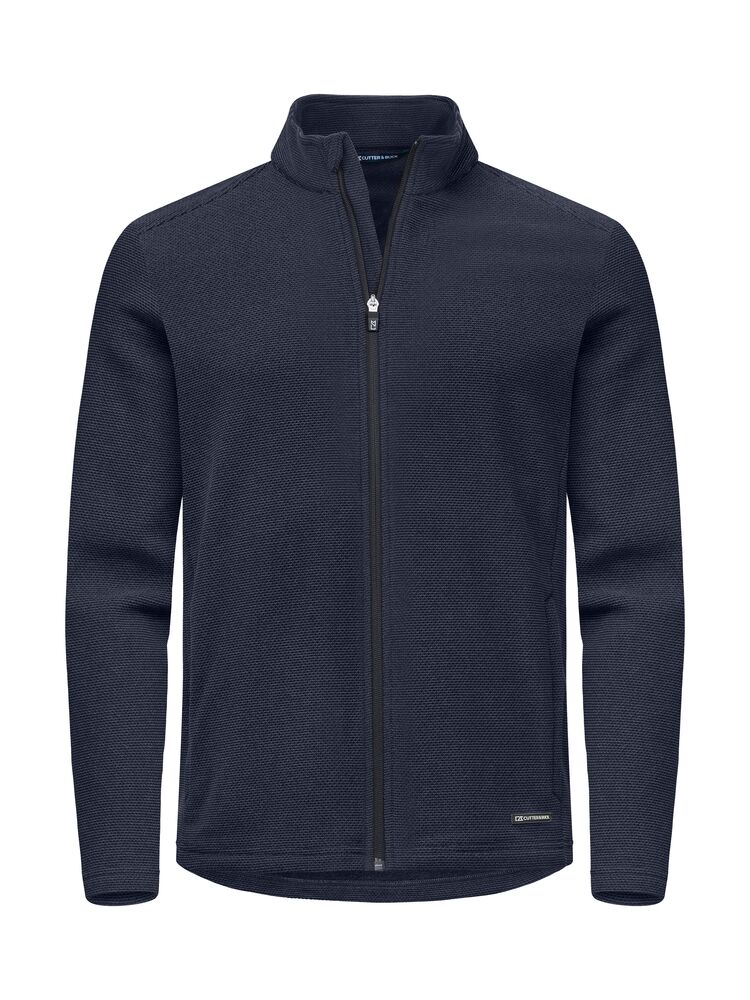 Cutter & Buck - Hunts Point Fleece Full Zip Heren Dark Navy 4XL