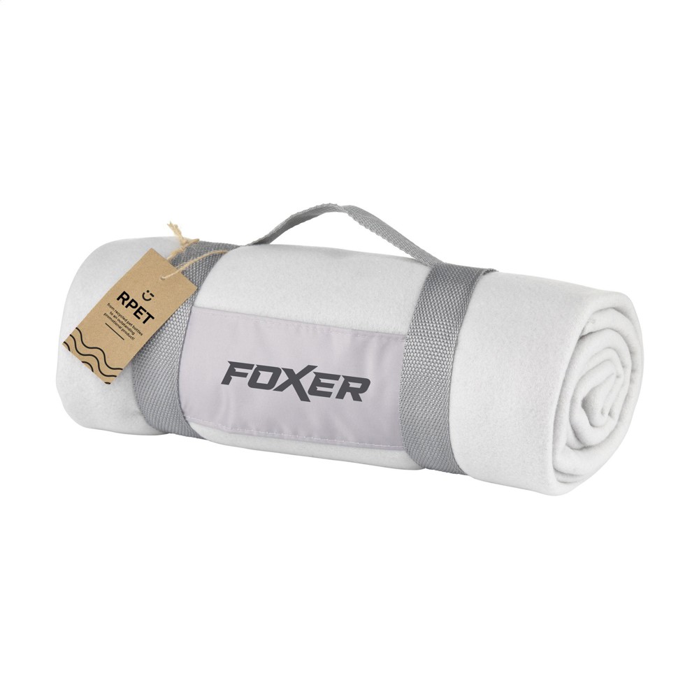 SuperSoft RPET (180 g/m²) fleecedeken - grijs (± PMS Cool gray 8C)