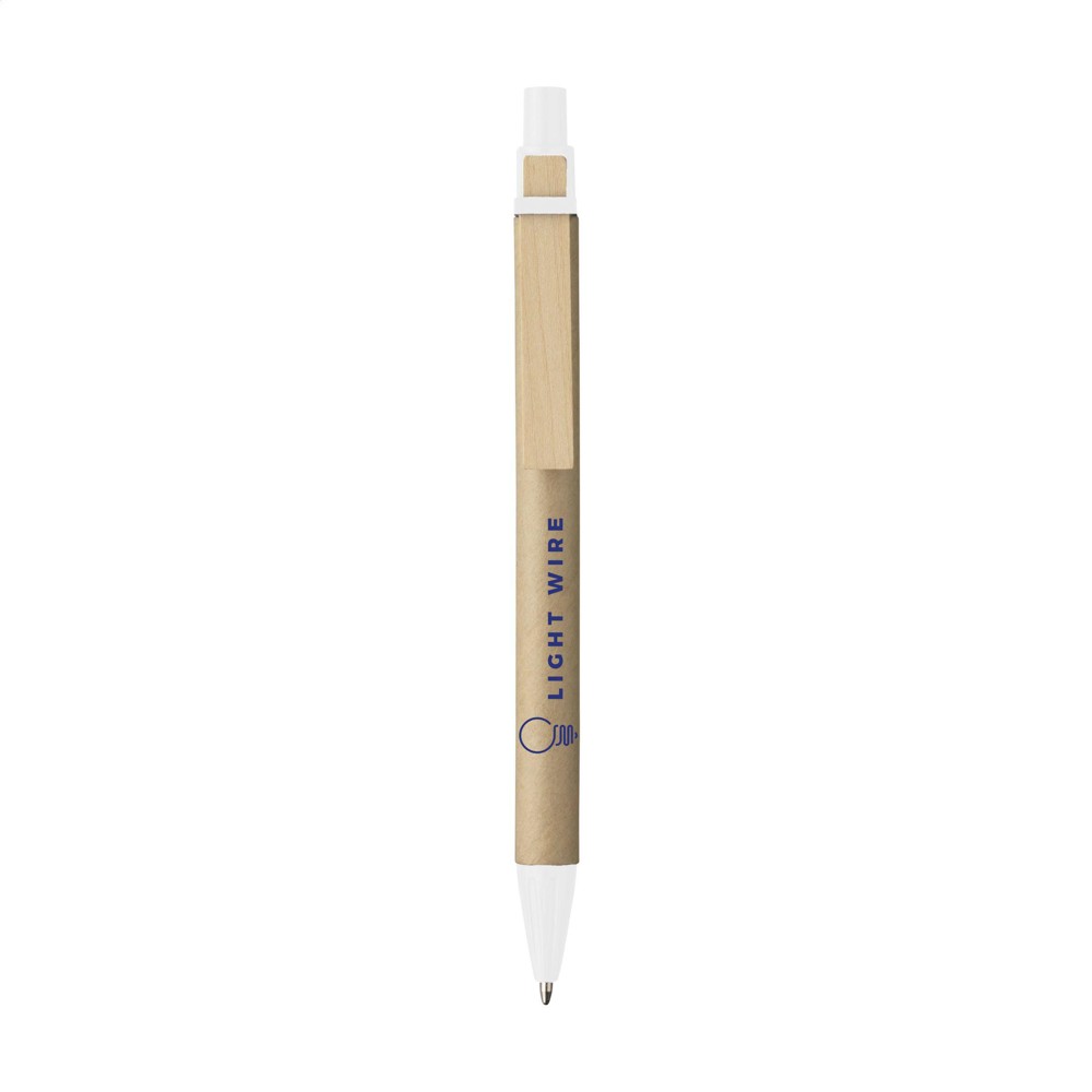 PaperWrite kartonnen pen - Wit
