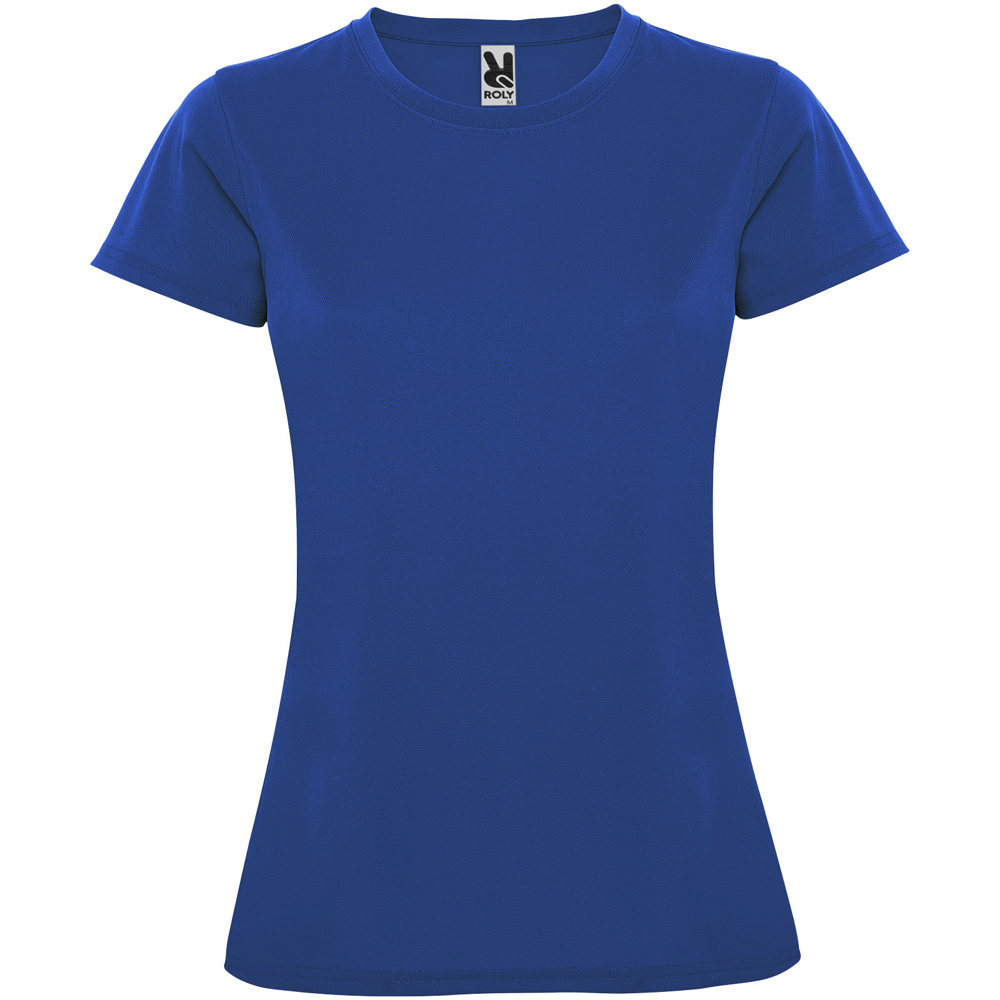 Montecarlo 150 g/m² sportshirt met korte mouwen voor dames - Koningsblauw