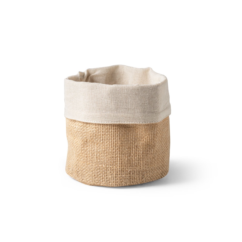 DUCASSE. Multifunctionele tas van jute (260g/m²) en katoen (120g/m²)