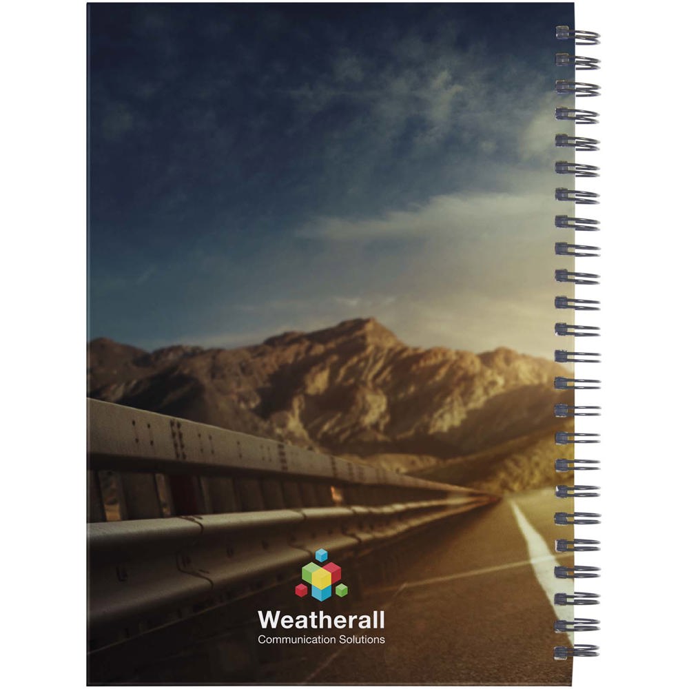 Desk-Mate® A5 ongedateerde agenda met harde kaft