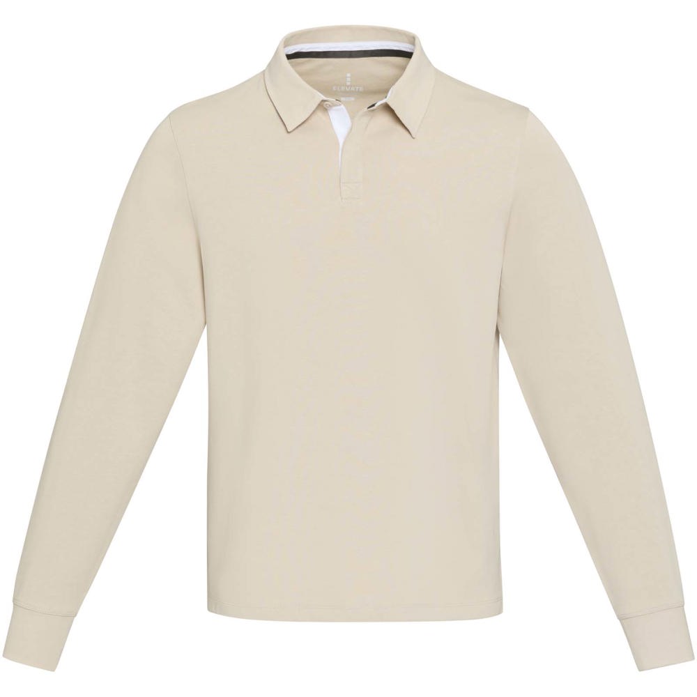 Clyde unisex organic rugbypolo sweatshirt 