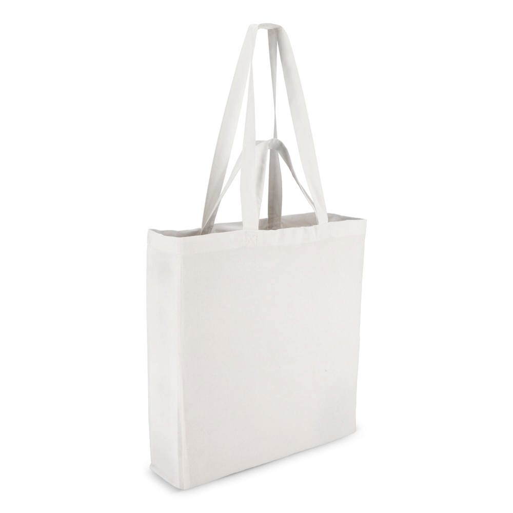 Katoen Tote OEKO-TEX® 38 x 10 x 42cm 140g/m² - Wit