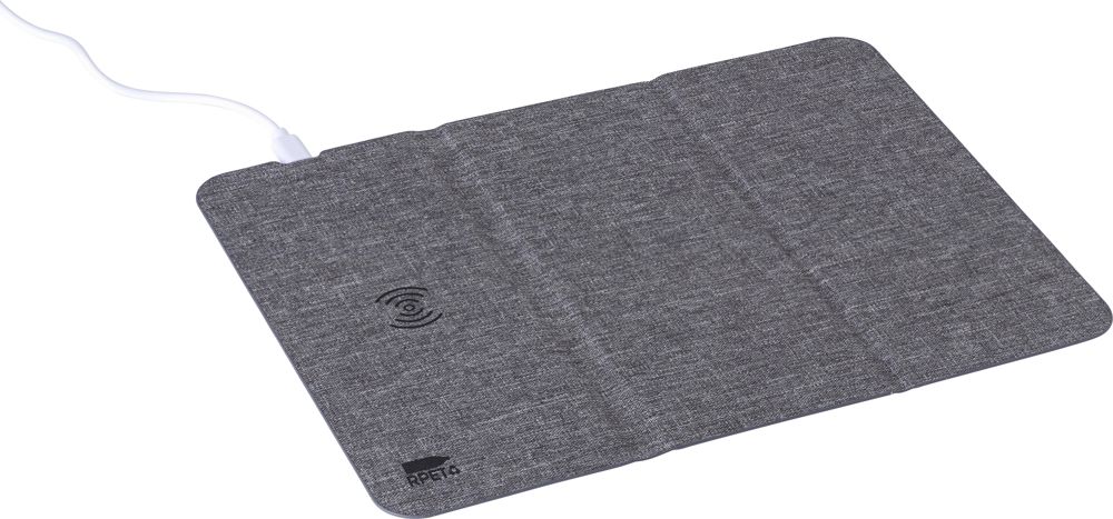 Draadloze oplader Selene | Gerecycled | Muismat