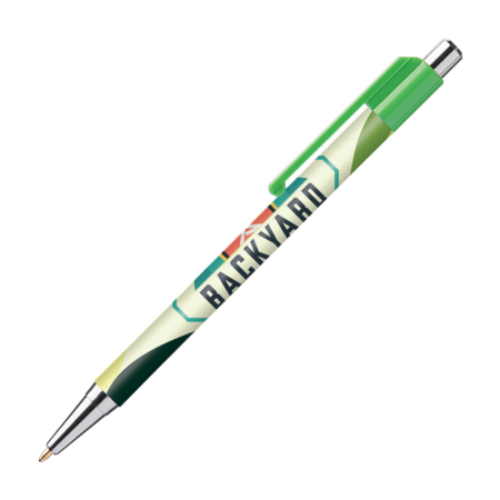 BATAM balpen Chrome - Lichtgroen