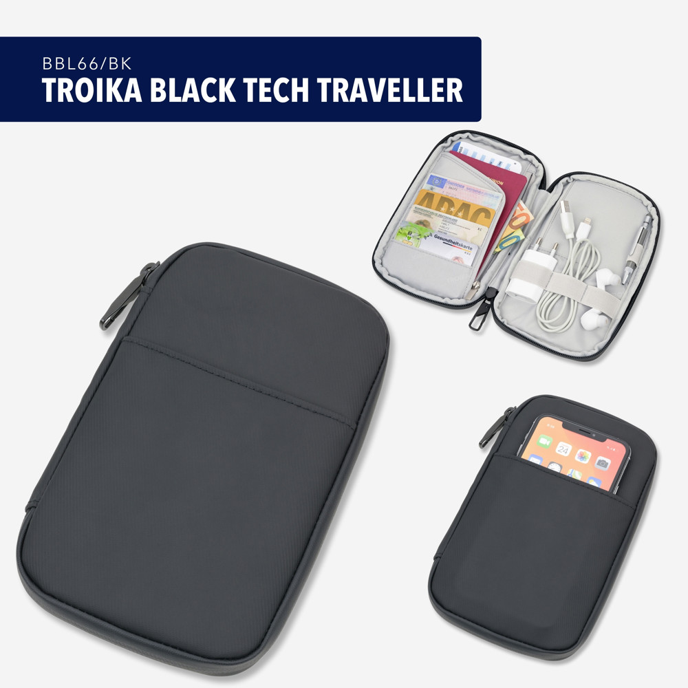 TROIKA Slimme reiziger TROIKA BLACK TECH TRAVELLER