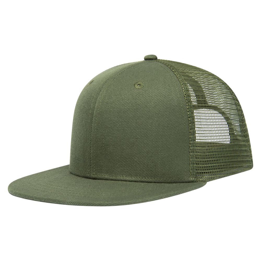 Trucker cap high profile - Retail - Olijfgroen (PMS 7764c) / Olijfgroen