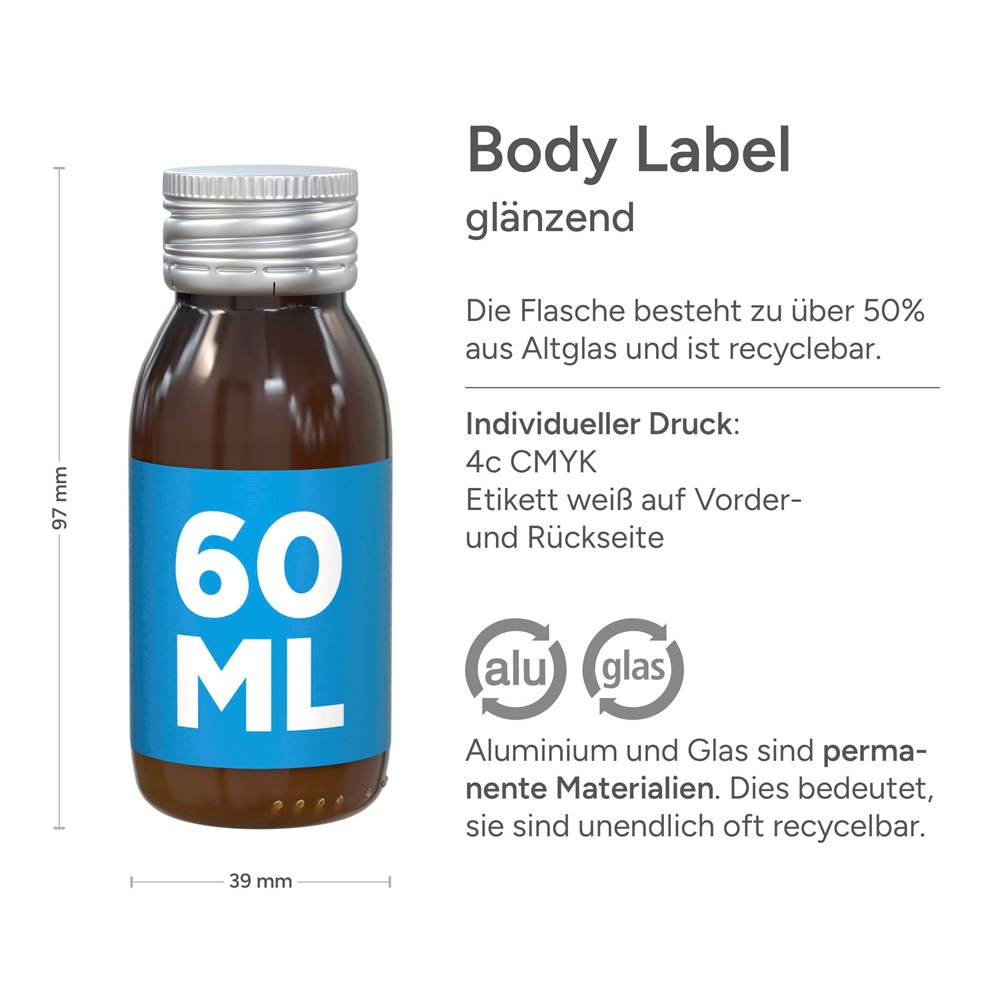 60 ml Energy-Schot "Guarana"