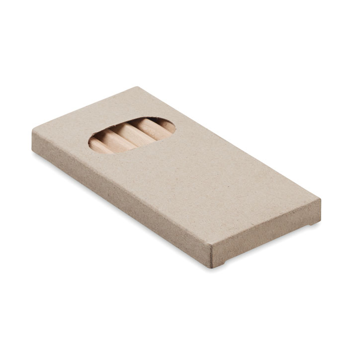 ABIGAIL - 6 Kleurpotloden in doosje