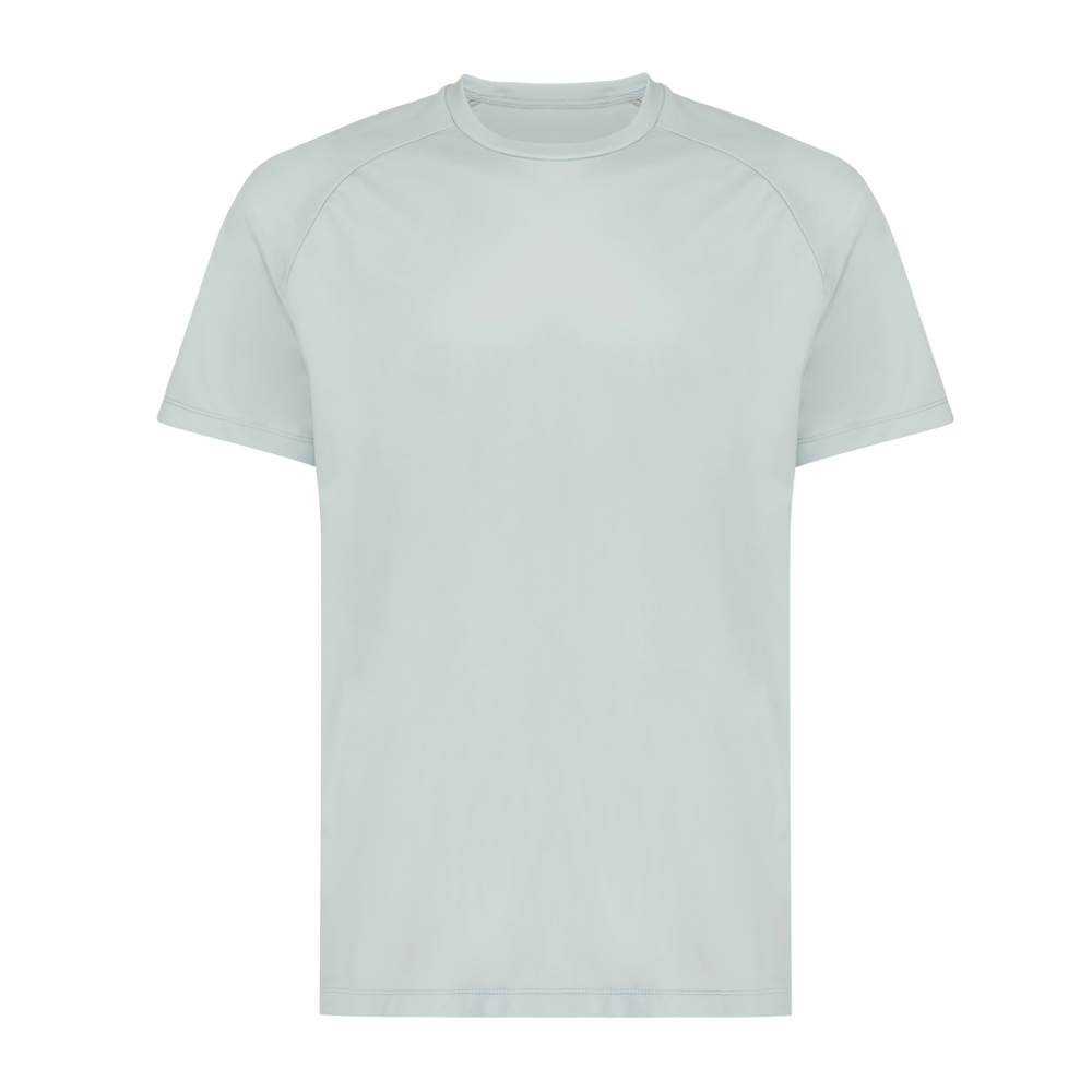 IQONIQ Tikal gerecycled polyester sneldrogend sport t-shirt - iceberg green (± PMS 15-5205 TCX)