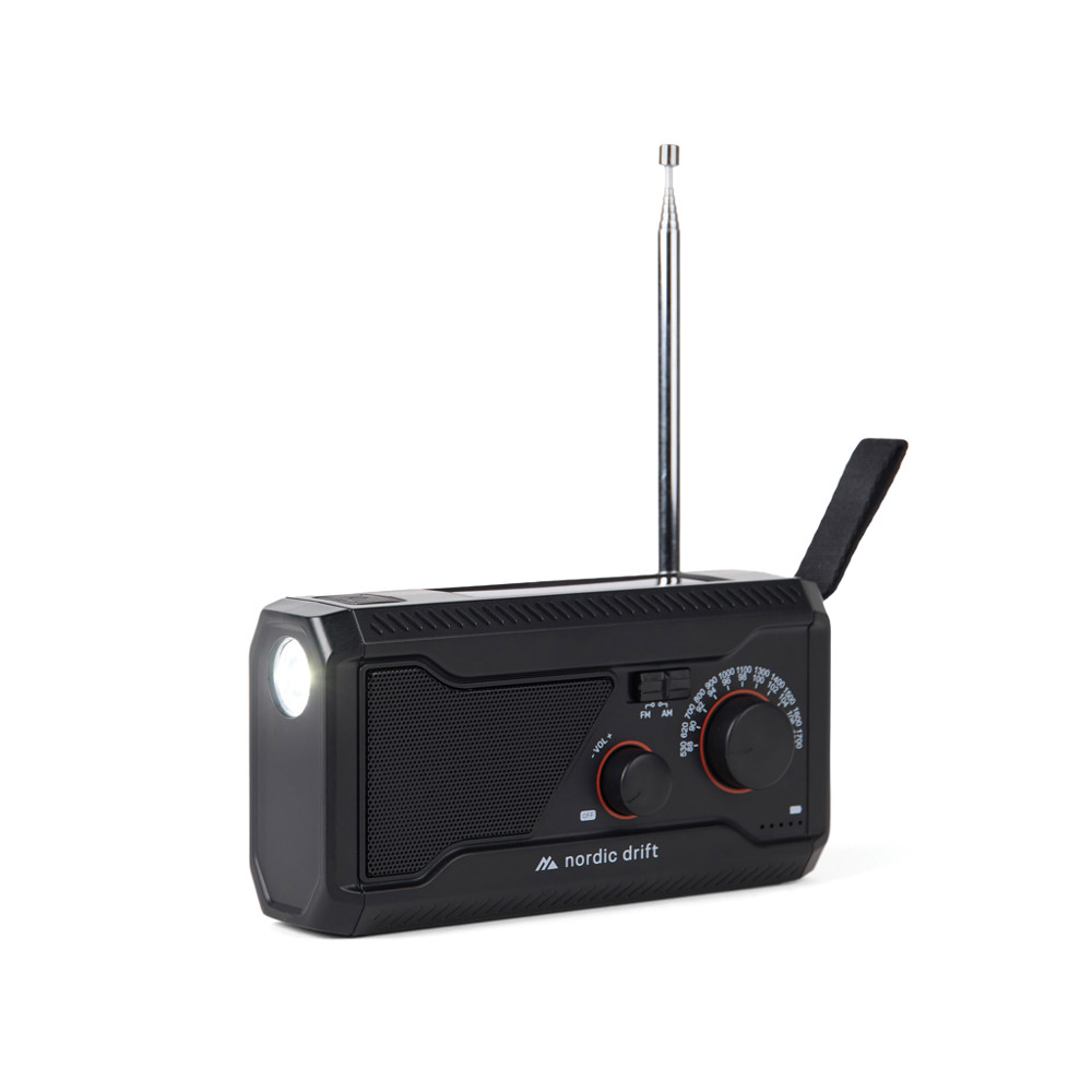 Nordic Drift Titan IPX4 multifunctionele noodradio 4000mAh