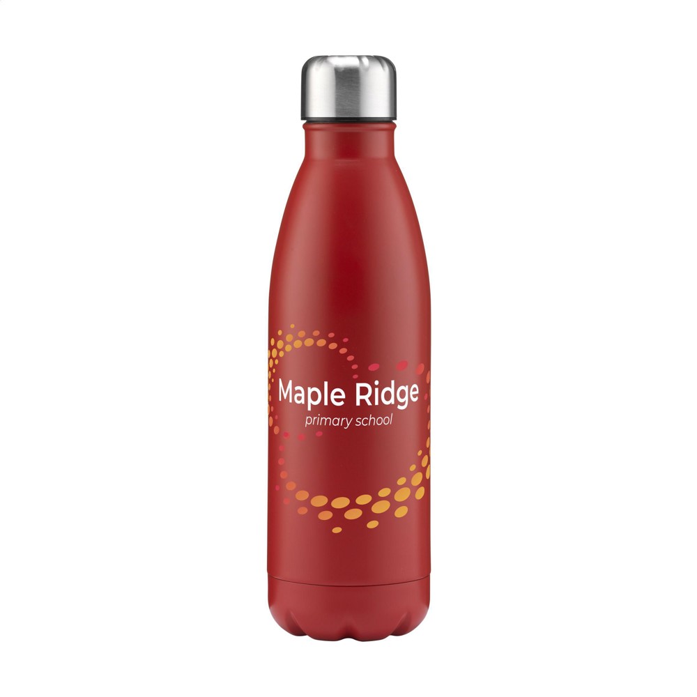 Topflask 750 ml Single Wall drinkfles - rood (± PMS 2035U)