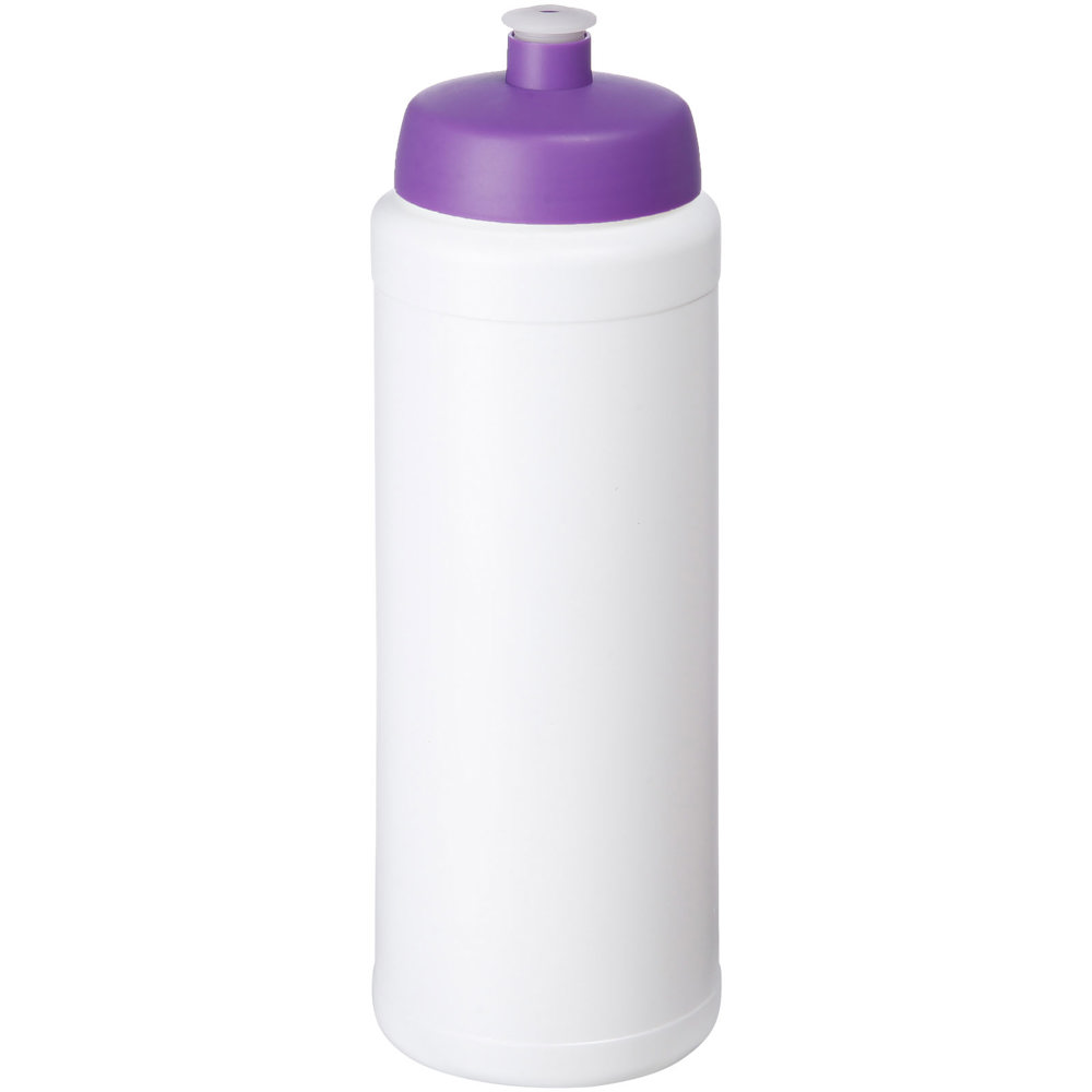 Baseline® Plus grip 750 ml sportfles met sportdeksel - Wit, Paars