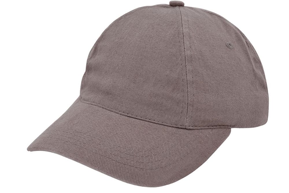 Brushed promo cap - Donkergrijs (PMS Cool Gray 11c) / Donkergrijs