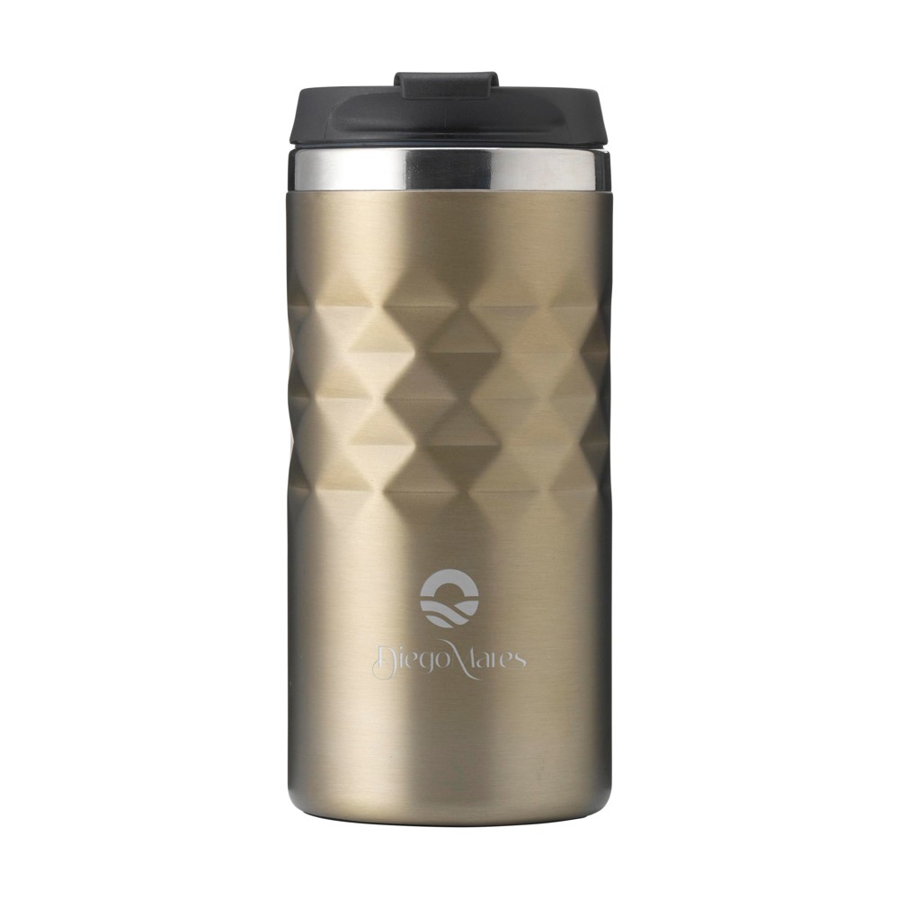 Geometric Mug RCS Recycled Steel 280 ml thermosbeker