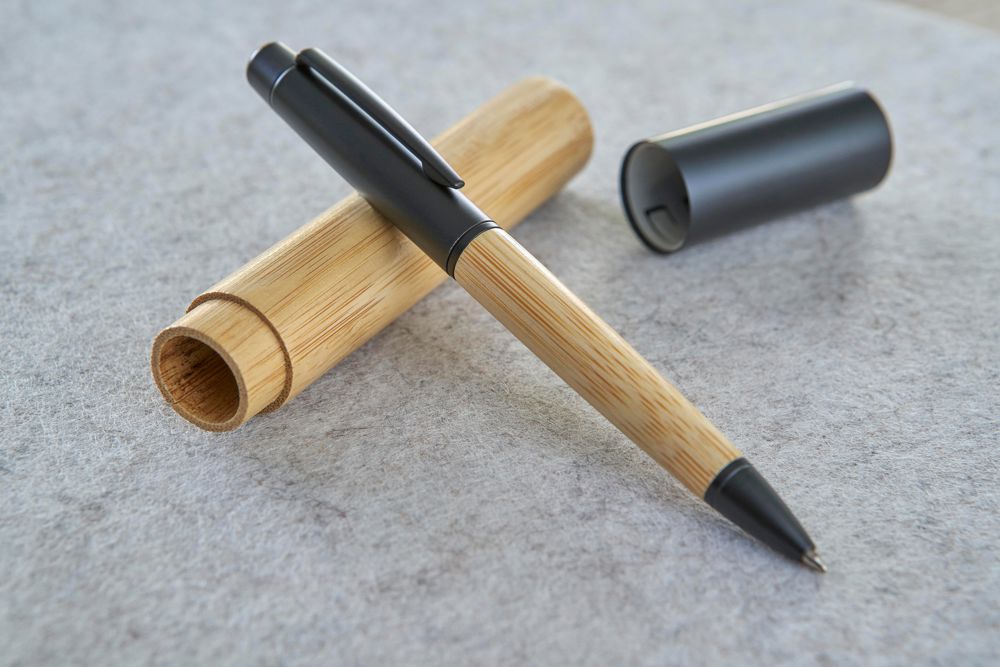 Balpen Anke | Bamboe | Draai