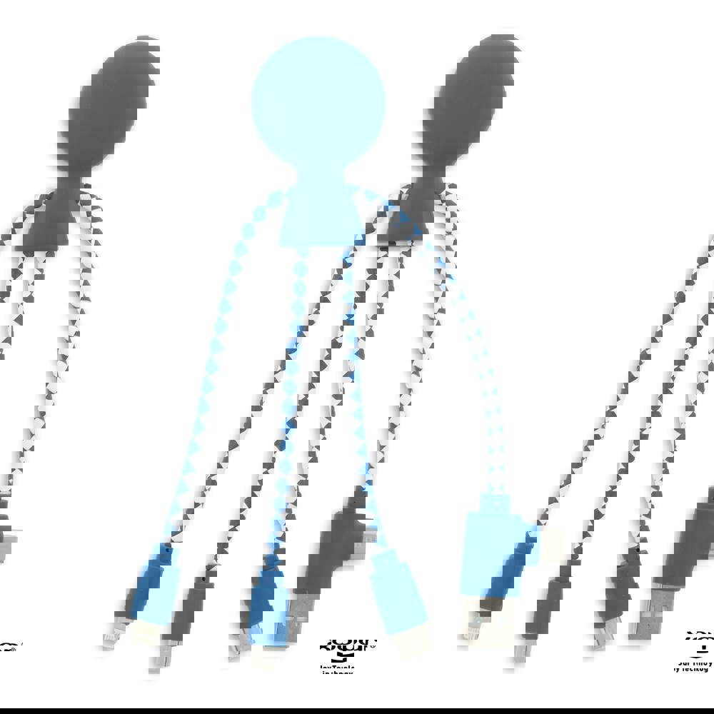 2081 | Xoopar Mr. Bio Charging cable - Blauw