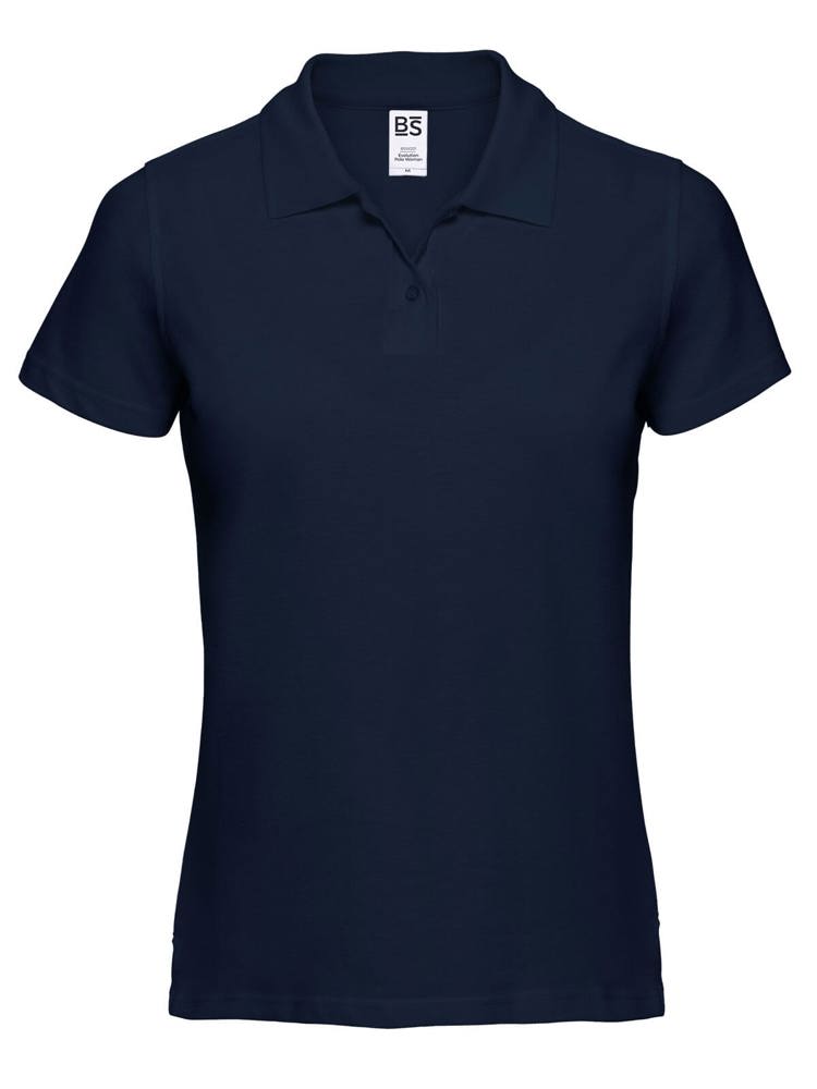 BS Evolution dames polo, 180 gr/m² - Navy (PMS 5395C)