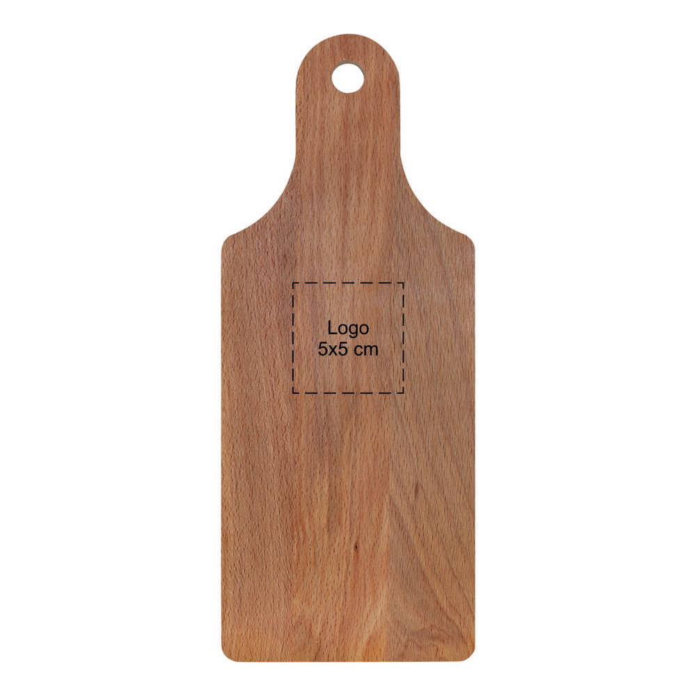 Plank met handvat beuken 28x11 cm