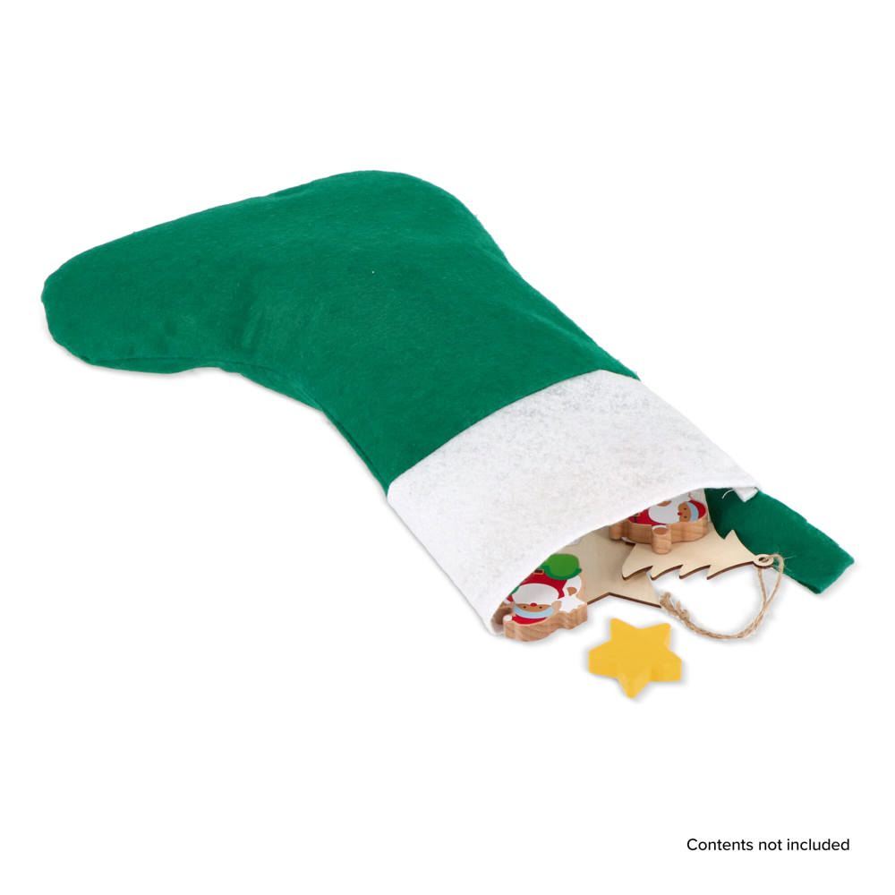 Vilten kerstsok 40 cm