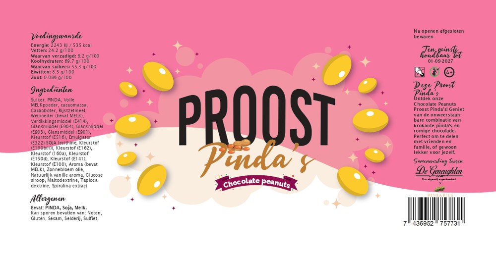 Proost Pinda's - 375gram