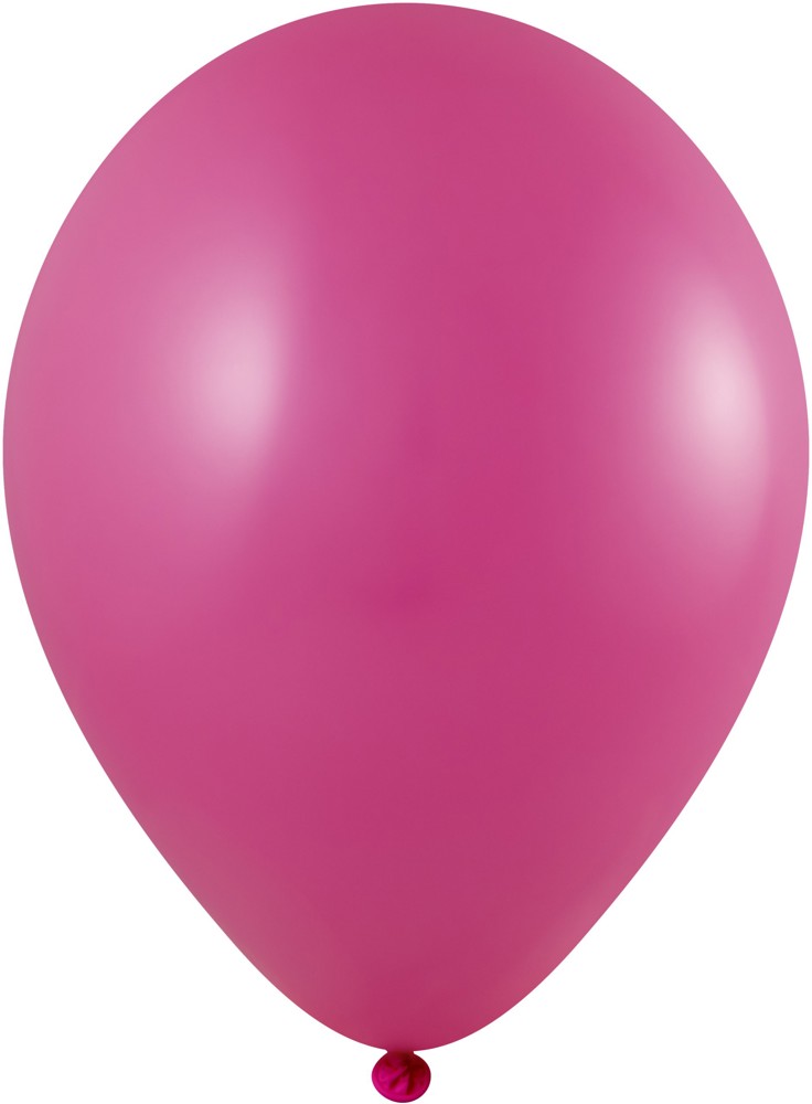 Ballonnen bedrukt High Quality Precision Print Ø 33 cm / omvang 85-95 cm / 11 inch - Magenta (1040)