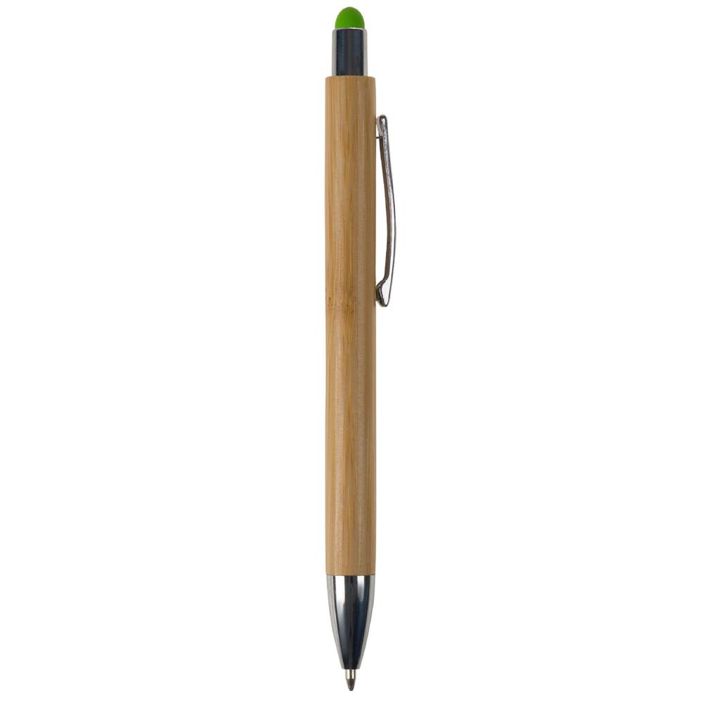 Balpen New York bamboe met stylus