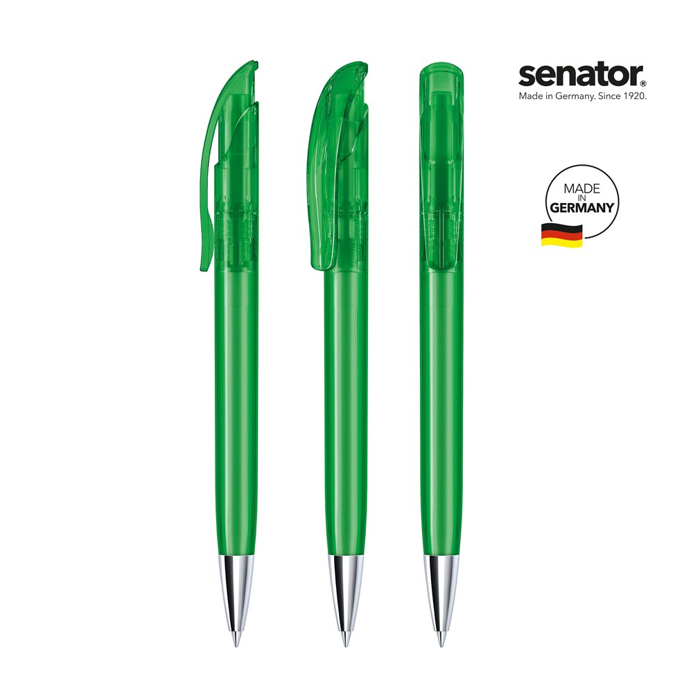 senator® Challenger Clear MT balpen - groen 347