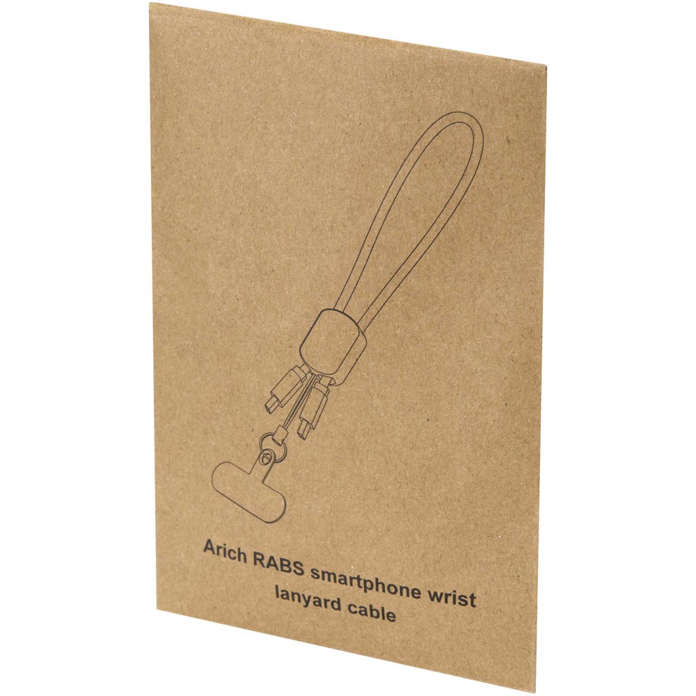Arich RCS gerecyclede polsband met ingebouwde 20 W Type-C-oplaadkabel