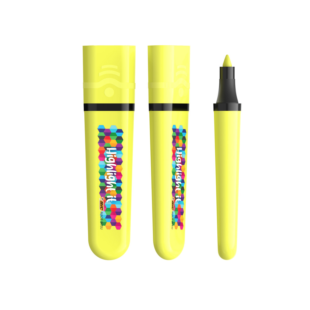 BIC® Highlighter Flat Markeerstift - Geel