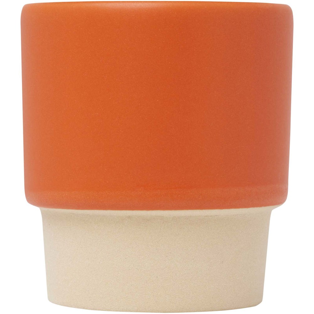 Olympia 130 ml stapelbare expressokop met kleibodem