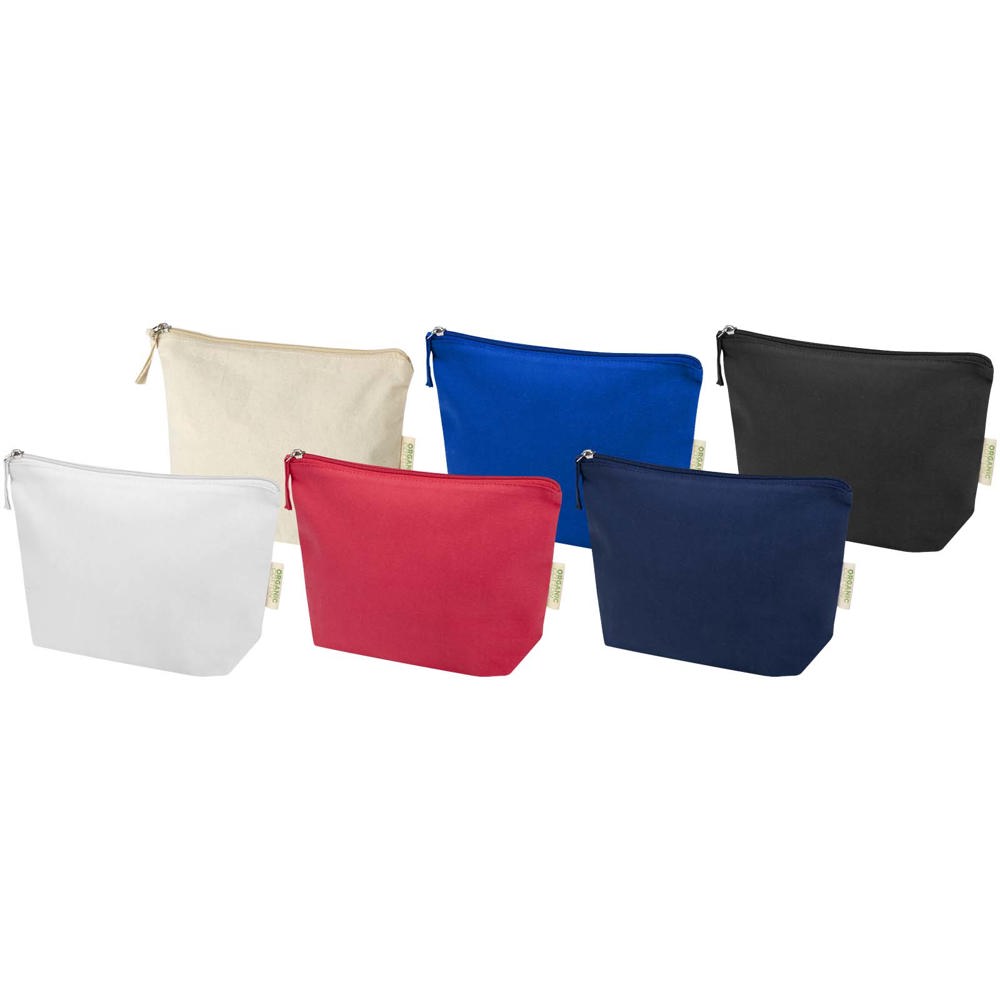 Odisha 180 g/m² OCS biologisch katoenen toilettas 1L