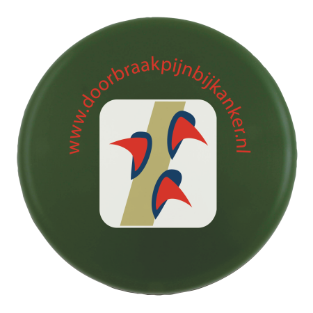 Frisbee 210 mm zonder ringen - Donkergroen