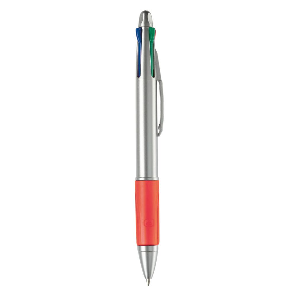 Balpen 4 kleuren hardcolour