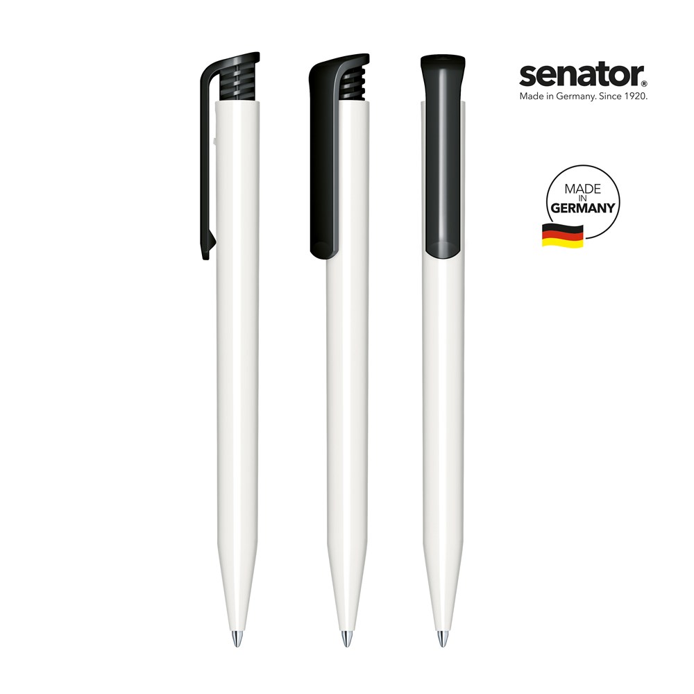 senator® Super Hit Polished Basic balpen - Zwart