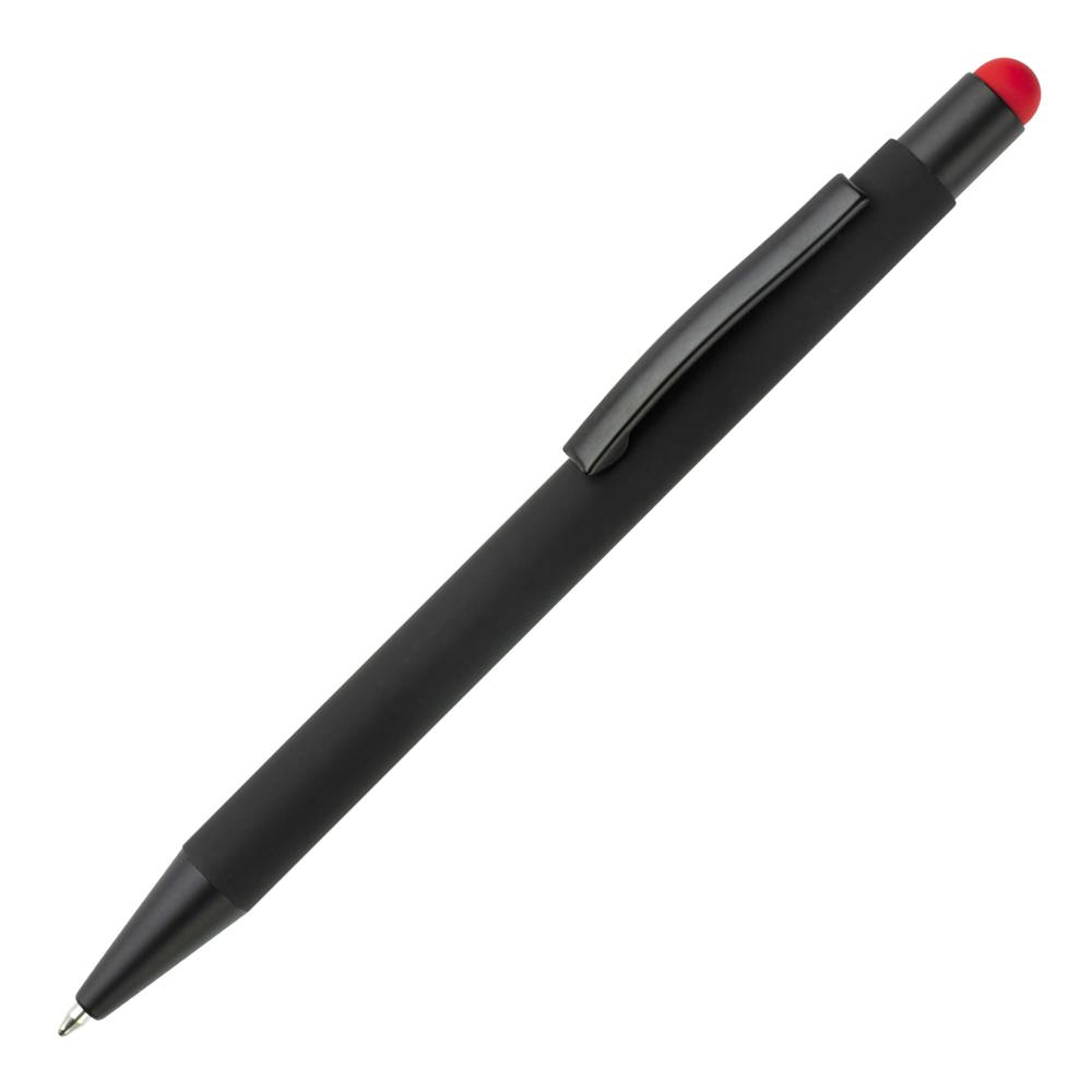 Balpen New York stylus metaal - Zwart / Rood