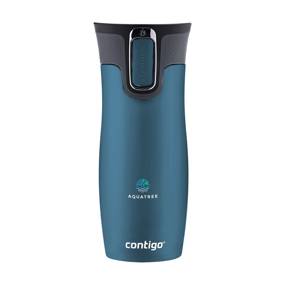 Contigo® Westloop Mug 470 ml thermosbeker - turquoise (± PMS 7474)