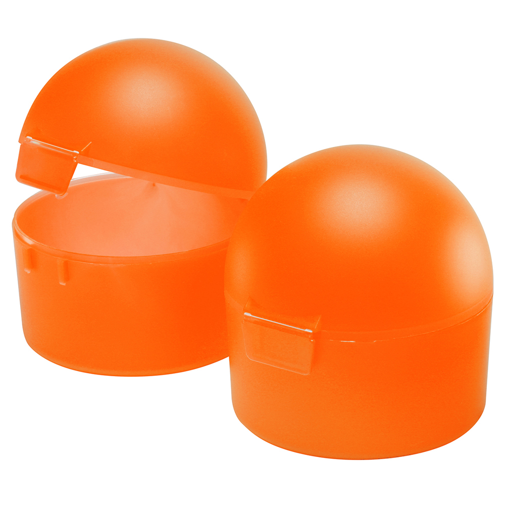 Fruitdoos - matglas oranje