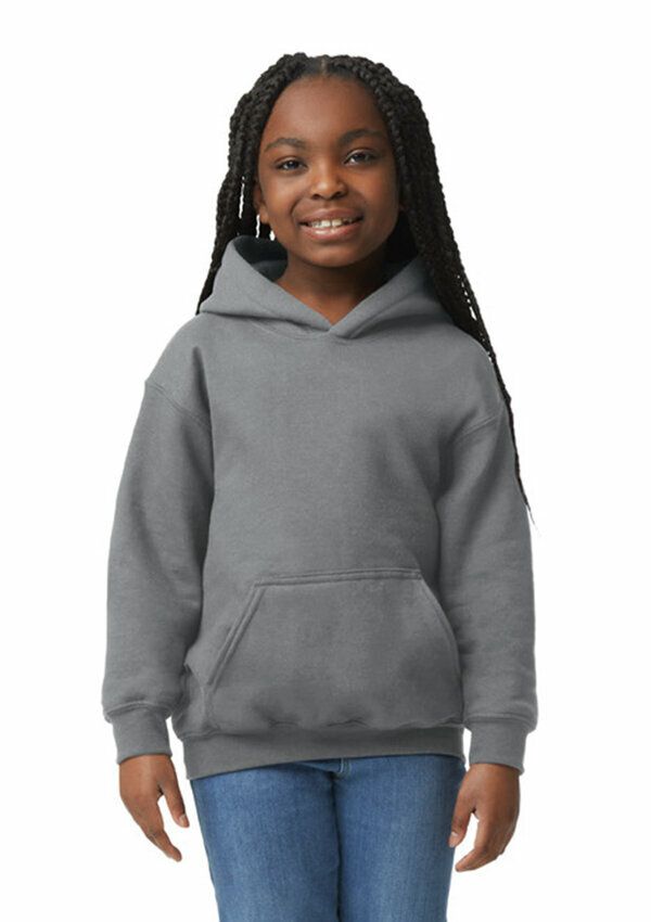 Gildan Heavy Blend Hooded Sweater for kids - 516 Graphite Heather