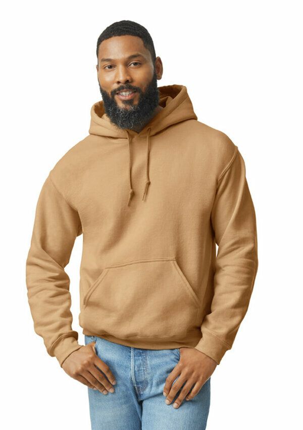 Gildan Heavy Blend Hooded Sweater - 222 Old Gold