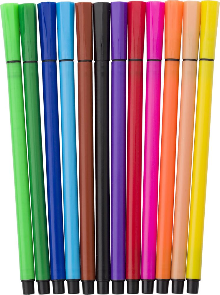 Viltstiften Evan | 12 stuks