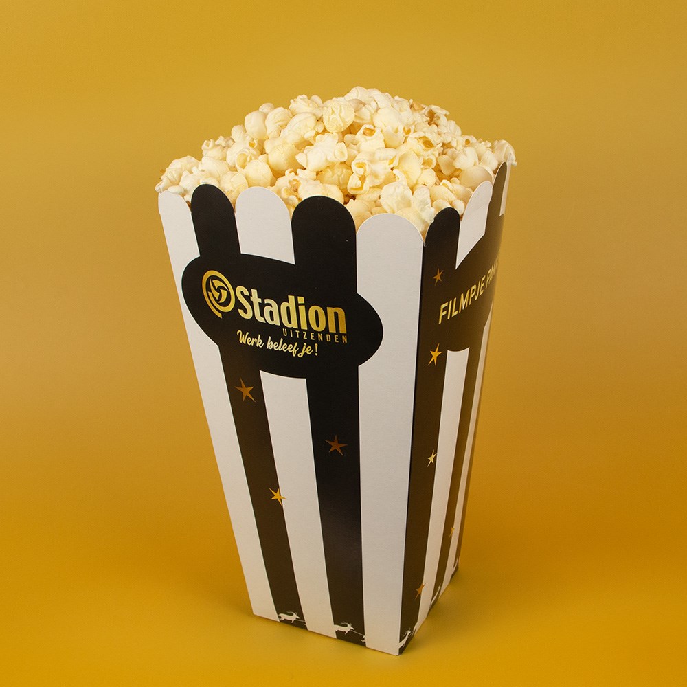 Popcornbekers maat L