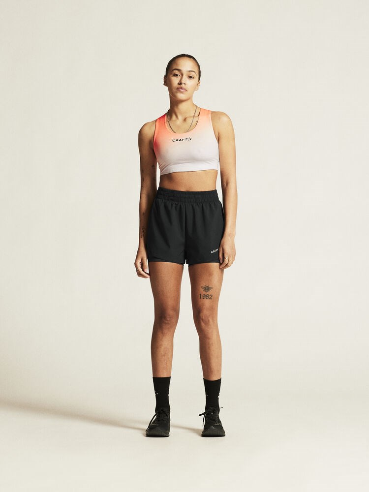 Craft - ADV Essence 2-In-1 Shorts 2 W Black XS