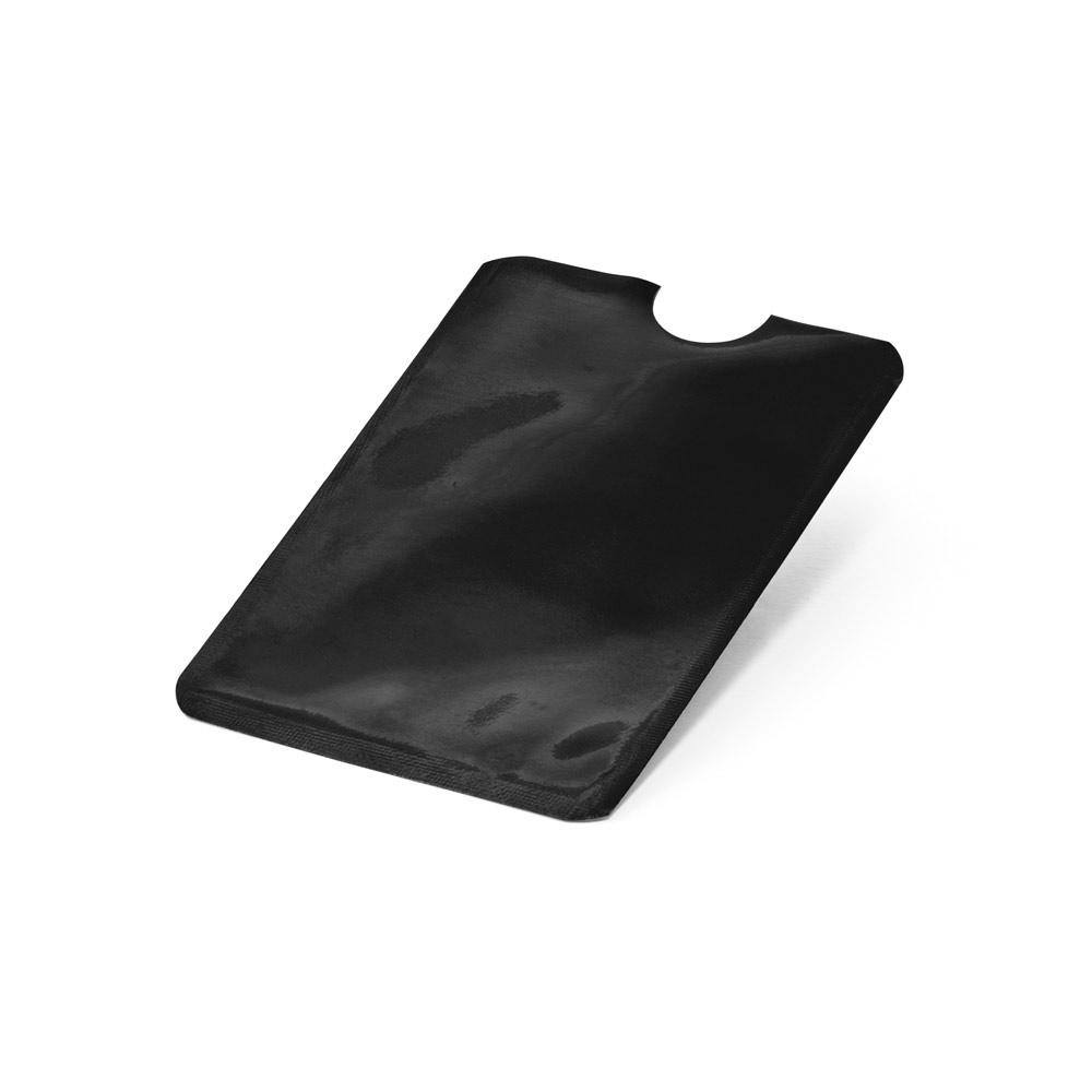 MEITNER. RFID-blokkerende aluminium kaarthouder - Zwart
